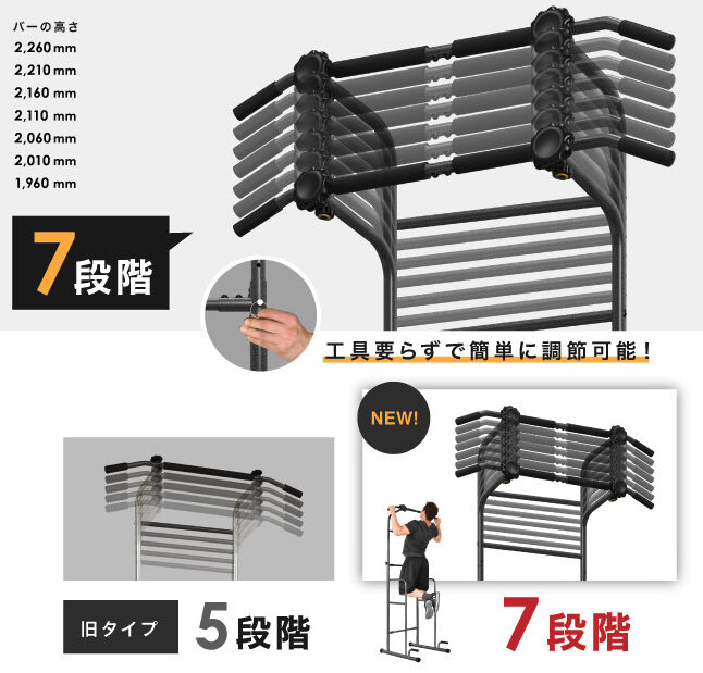 YouTen ぶら下がり健康器の説明画像7